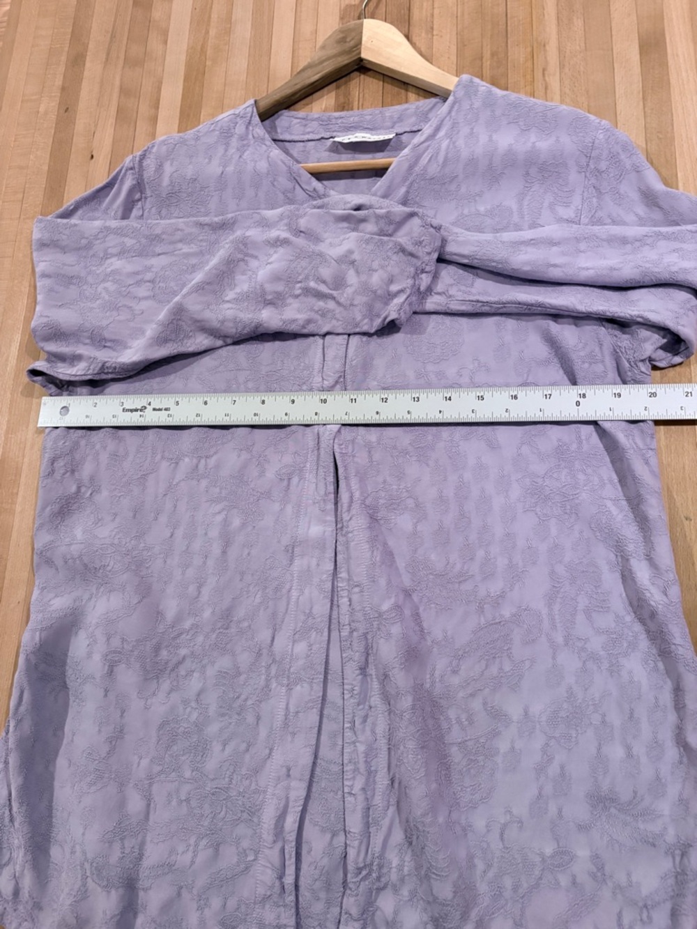 bryn Walker 2-Piece Set Lilac Button Cardigan & Pants Loose Coastal Lagenlook - Picture 7 of 10